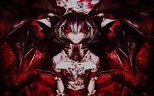 video games touhou vampires red eyes remilia scarlet banpai akira 1920x1200 wallpaper 